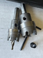 2 Sets Carbide Hole Cutters (Greenlee 660 & Ideal 36-311 Sets – Both Partial)