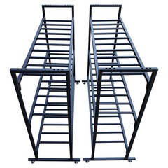 2 MotoProducts Battery Storage Rack holds 300 Pounds PER SHELF No tools required