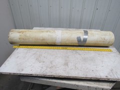 2-Ply White/Clear Polyurethane Smooth Top Conveyor Belt 49′ X 49″ X 0.065″