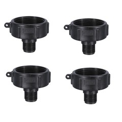 275 330 Gallon IBC Tote Adapter Garden Hose 2 NPT (NPS) Fine Thread To 3/4 Male