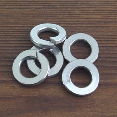 100 Pieces 12# Stainless Steel Split Lock Washers, Spring Lock Washers for Sc…