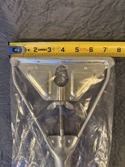 Lot Of 2 : Heavy Duty Quick Change Commercial Metal Mop Head