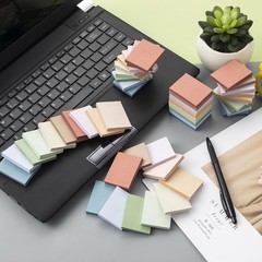 50 Pads Sticky Notes 1.5×2, Vintage Colors, 10 Colors Self Sticky Notes