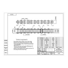 #50 Roller Chain x 10 feet + 2 Connecting Links + Same Day Expedited Shipping