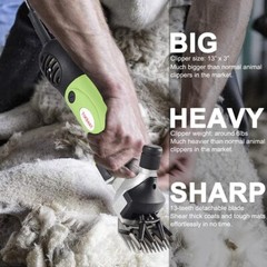 Sheep Shears Professional Electric Sheep Clippers for Sheep Alpacas Llamas