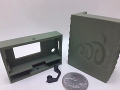 Meshtastic case Heltec V3 node case Holds 2000mah batt holds 3D printed GREEN