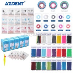 Dental Elastic Ligature Ties Elastics Chain latex Bands for Orthodontic Brackets