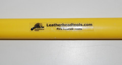 Leatherhead Tools, Axe, Flat Head, Fiberglass Handle, Yellow, Made in USA