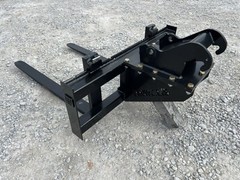 48″ 5,500 Pound Pallet Fork Attachment Fits Bobcat Quick X Change Mini Excavator