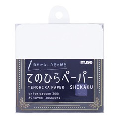 Palm-sized paper SHIKAKU white Watson 30 sheets 89 x 89 mm TPS-HW