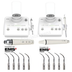 Dental LED/NO-LED Ultrasonic Scaler 2*Bottles Handpiece Fit EMS WOODPECKER NEW