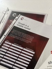 Sheet Protectors 100ct Standard Weight 2.4mil Clear 8.5″x11 & 3 Ring Off.Dep. 🎁