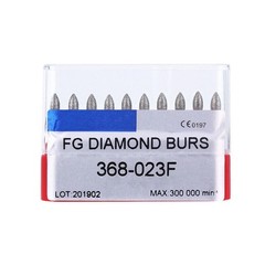 7Type Dental Burs Diamond Round End Taper Football Long Ball High Speed 379 368