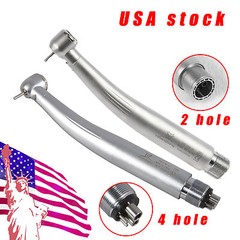 E-generator Dental LED Fiber Optic High Speed Handpiece 2/4 holes YBM