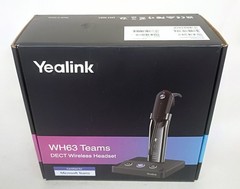 Yealink WH63 Teams DECT Wireless Headset New Sealed – Certified Microsoft Teams