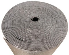 USEP 10mm REFLECTIVE Foil BLACK FOAM Insulation Radiant Barrier 16″X10FT R12-20