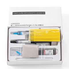 Dental Orthodontic Light Cure Brackets Mini Adhesive Bonding System Kit