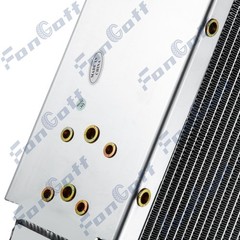 3 CORE Radiator Fit Case IH Backhoe 580K 580K-1 580K-111 SUPER K660 4390 4390T
