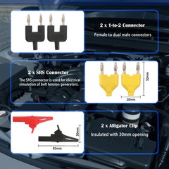92PCS Automotive Circuit Test Lead Kit Multifunctional Electrical Breakout Lead
