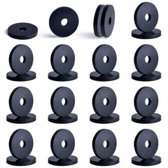 Rubber Washer 30Pcs 1 Inch OD x 1/4 Inch ID x 1/8 Inch Thickness, Flat Washer…