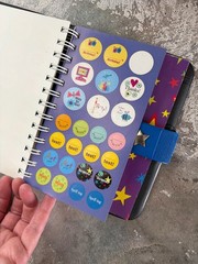 AMERICAN GIRL TODAY Vintage Blue School Planner Notebook (see description)