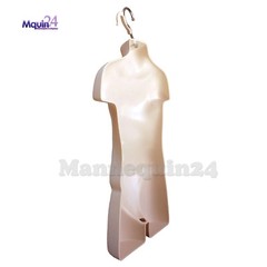 TODDLER & CHILD TORSO HANGING MANNEQUIN SET WITH HANGERS – FLESH KIDS FORMS