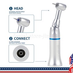 Dental Low Slow Speed Contra Angle Handpiece Fit FG 1.6mm Burs E-type