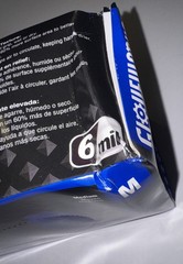 Ammex Gloveworks GWRBN44100 Royal Blue Disposable Nitrile Glove PF 6 Mil Size: M