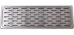 Stainless Steel Drip Tray 25.78″x8.46″ Bar Coffee Beverage Drain Tray w Grate