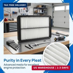 Cabin & Engine Air Filter for MDX (2016-2020) PASSPORT (2019-2023) PILOT (2016-2