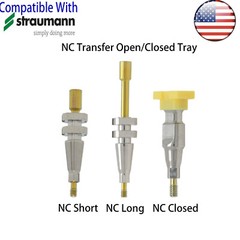 Dental Transfer Open/Closed Tray Analog Impression Coping Fits Straumann ITI BLT