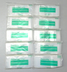 1000 Reloc Zippit 3″ x 5″ Clear 4Mil Bags Reclosable Top Seal Lock 3×5 Thick Bag