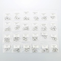 40 Pc Dental Orthodontic Band&Buccal Tube U3/L2 Roth 022 1st Molar 35#-39+#