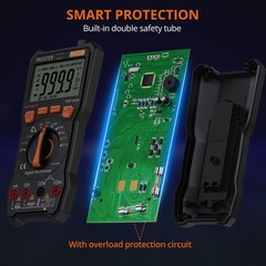 Proster Digital Multimeter 6000 3.6 x 7.7 x 2.0 inches, Updated 6000 Count