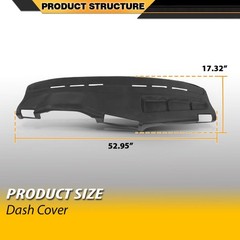 BMW E30 318i 325e 325i 325is 1984-1990 Black TPE Dashboard Cover
