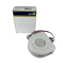 LEVITON High Bay Occupancy Sensor, 120-347 VAC/CA OEM Part # OSFHU-ITW – White
