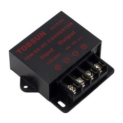 Power Converter DC 12V/24V to DC 5V 3A 15W Step Down Reducer Voltage Regulator