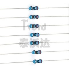 10Pcs 2W Metal Film Resistors ±1% Range of Value 0.1Ω to 1MΩ Various Values