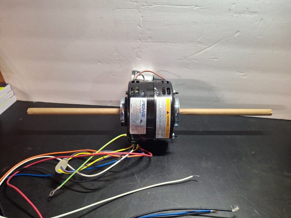 #D221P Air Conditioner Motor Double Shaft 1600RPM 115V 2.1A 4 Speed