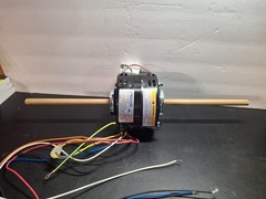 #D221P Air Conditioner Motor Double Shaft 1600RPM 115V 2.1A 4 Speed