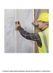 6 Mil Reinforced Fire Retardant 12’x100’ Plastic Roll