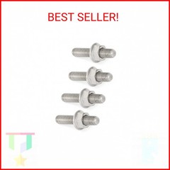 Alpha Rider Exhaust Studs Nuts for 1984-2015 Harley Big Twin 1986-2015 Sportster