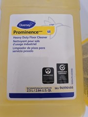 Diversey Prominence J-Fill Floor Cleaner 5L 2 Pack Concentrate 94996466