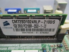 Tyan S2725 Motherboard, PCB, w/ Corsair CM72SD1024RLP-2100/S RAM, 1GB, 101526