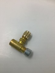 (QTY 10) Lokring Valve Tee As Pictured, 2″ Length, Outside Diameter 0.97 & 0.95