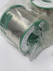 SN100C NC601 Lead Free Solder Wire, .048″, 3% Flux, FCT, Lot Of 4, (1 Lb Spools)