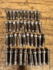 Swissmatic S&M TF10 Collets Misc Lot Of 40