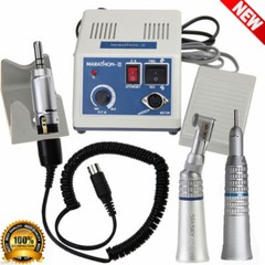Lab MARATHON III 35,000 RPM Electric Micromotor /Contrangle /Straight Handpiece
