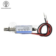 1/2/5/10PCS JF-0530B DC 6V 300mA 5N/10mm Pull Push DC Solenoid Electromagnet