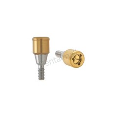 Implant Overdenture Abutment for NOBEL Active NP 3.5mm Dia 1/2/3/4/5mm Height